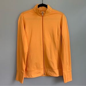 Cutter & Buck Women’s Collegiate Orange Shoreline Full Zip Jacket | Medium